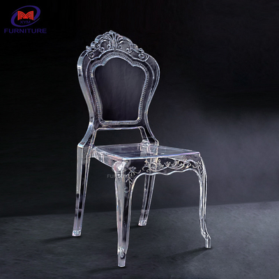 Chaise Chiavari en résine élégante et polyvalente pour salles de banquet 10 ans de garantie