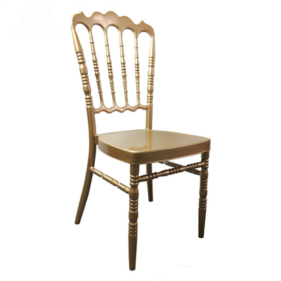 Taille standard Mahogany Mariage Chiavari Chaise pour le banquet d'événement
