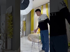 épouser les chaises empilables de chowari de résine de Phoenix d'utilisation d'événement de banquet